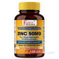Supplemento di zinco 50mg Supplementi di vitamina C di zinco immunitario